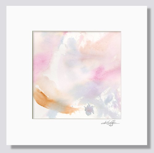 Awakened Breezes 3 - Serene Abstract Painting by Kathy Morton Stanion by Kathy Morton Stanion