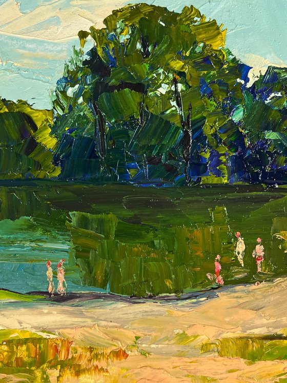 Summer Vacation by the River