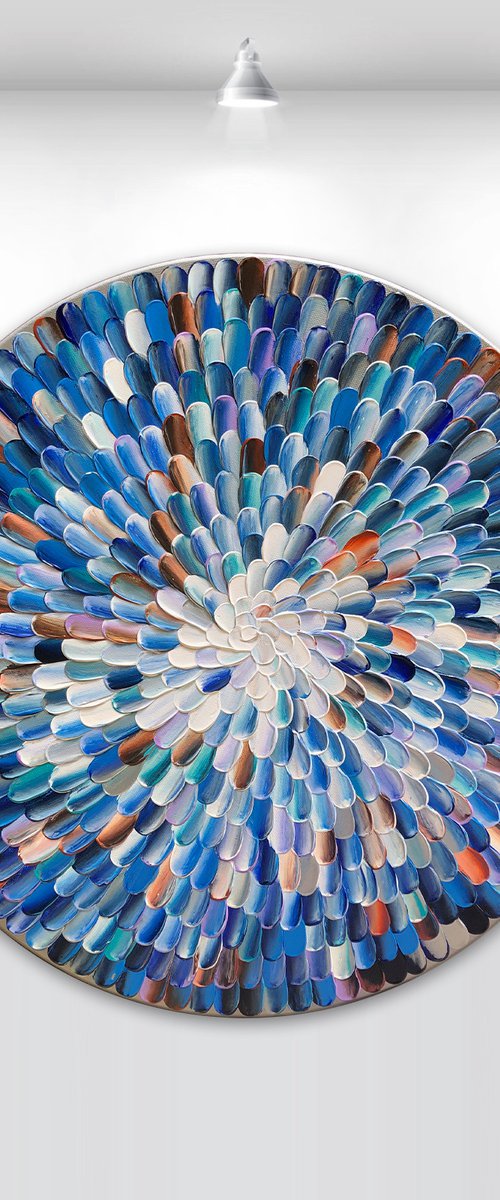'Nix orbis III' - 20x20” by Tatiana Georgieva