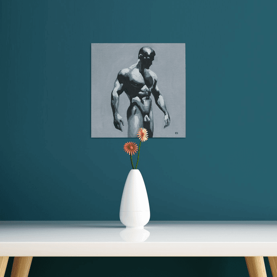 Between Light and Shadow 2 - Male nude