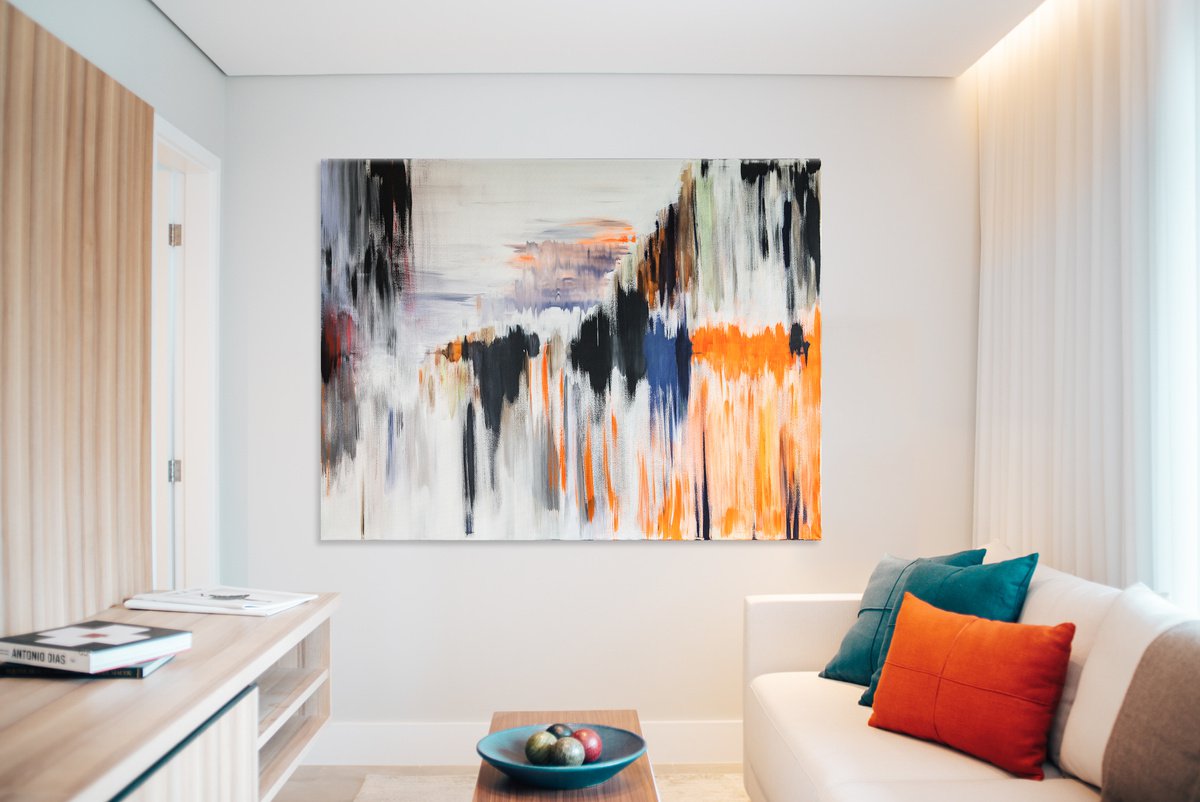  Melting Vision By Cornelia Petrea, 77 X 63, Artwork For Sale On Artfinder
