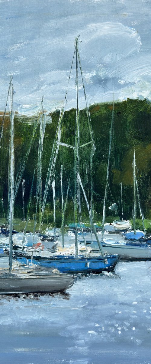 Quiet Harbor by Olha Laptieva