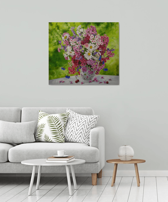 Large Floral Still life