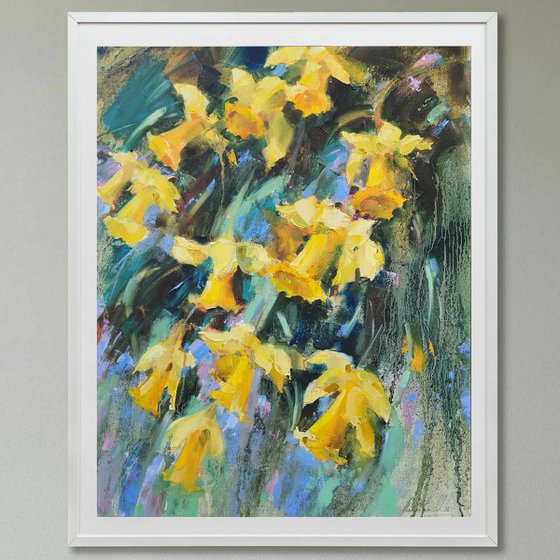 Daffodils. Spring flowers