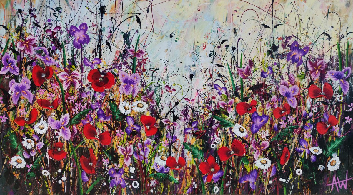 Wildflower Symphony by Angie Wright