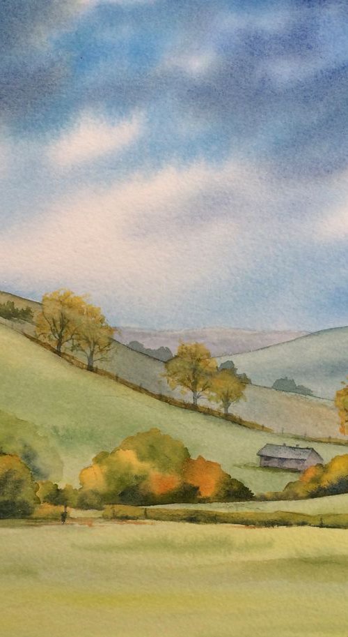 Shropshire Hills by Silvie Wright