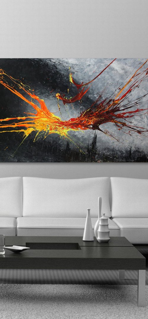 Fires Over Gotham by Ansgar Dressler