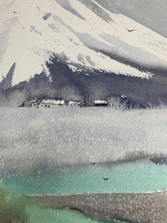 Turquoise landscape #1