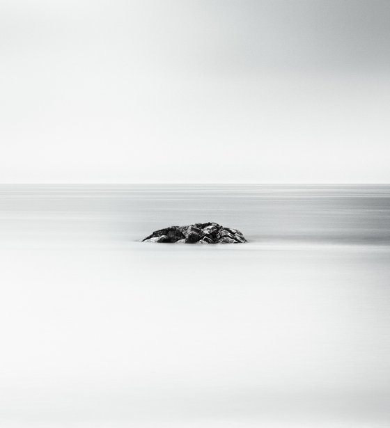 Two rocks emerging from the sea