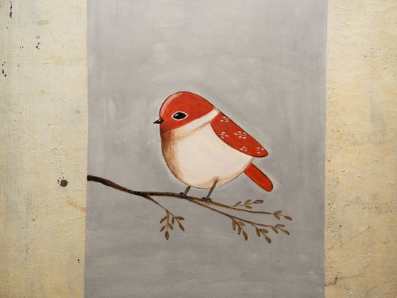 The red bird