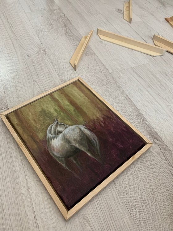White #3 Horse