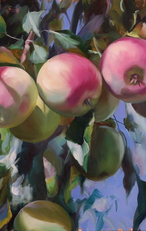 "Apples in the garden" by Lena Vylusk