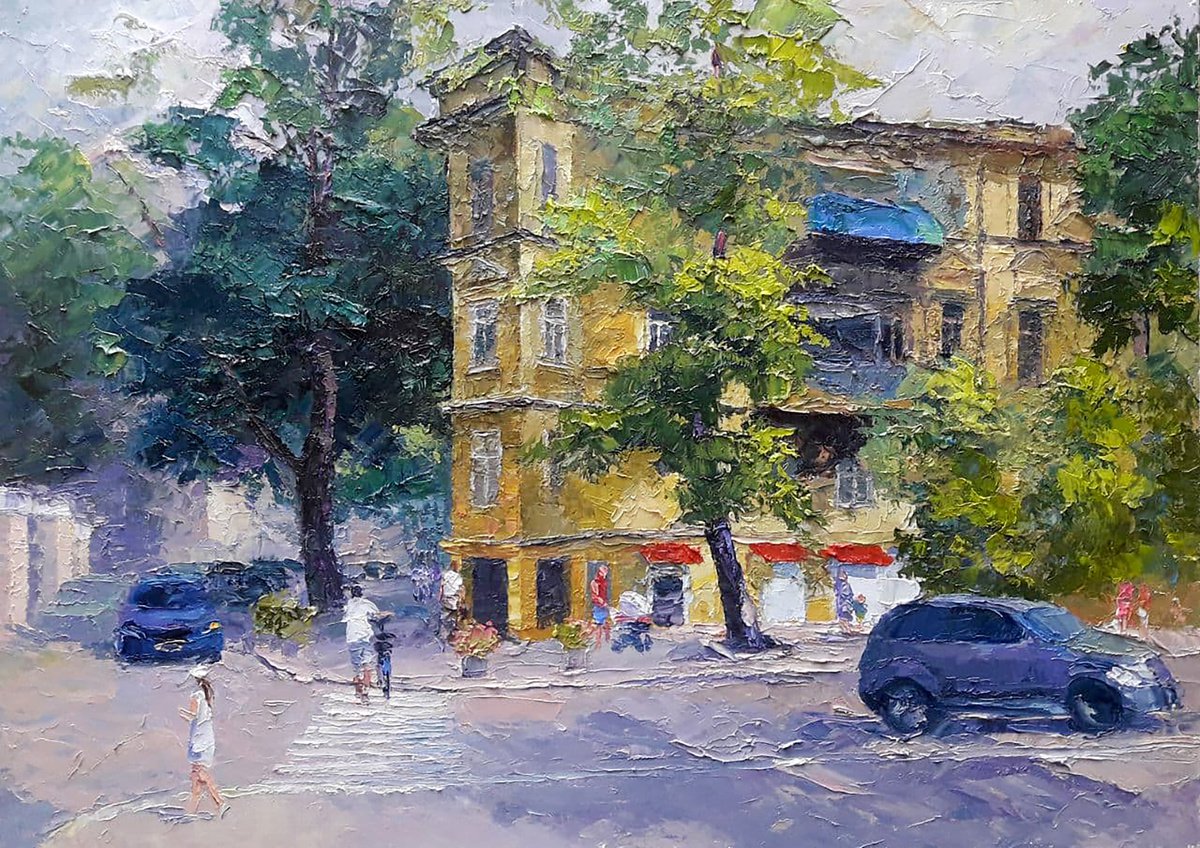 August In Odessa By Boris Serdyuk, 20 X 28, Artwork For Sale On Artfinder