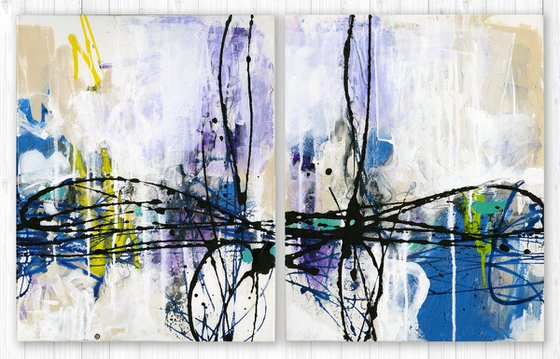 Ready to Fly  - Abstract Paintings by Kathy Morton Stanion