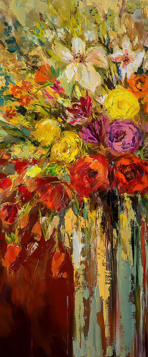 'Bunch of Roses' by Ewa Czarniecka