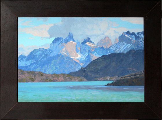 Mountains. Patagonia. Chile. Torres del Paine
