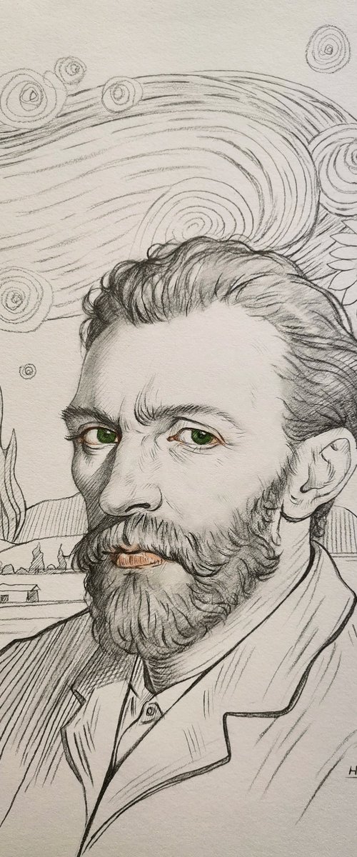 To mr Van Gogh by Hongtao Huang