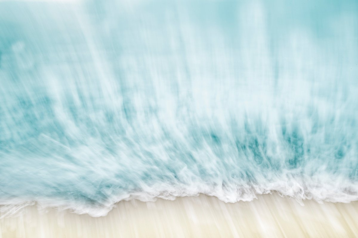 Photorealistic Landscape Photograph By Adam Regan, 30 X 20, Wave, Original Artwork