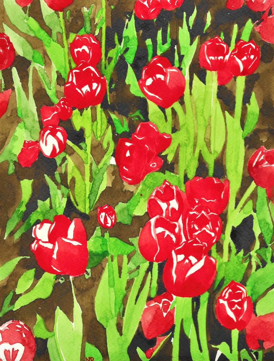 TULIP FEVER III by Nives Palmic