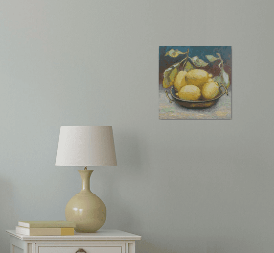 Still-life fruits "Lemons"
