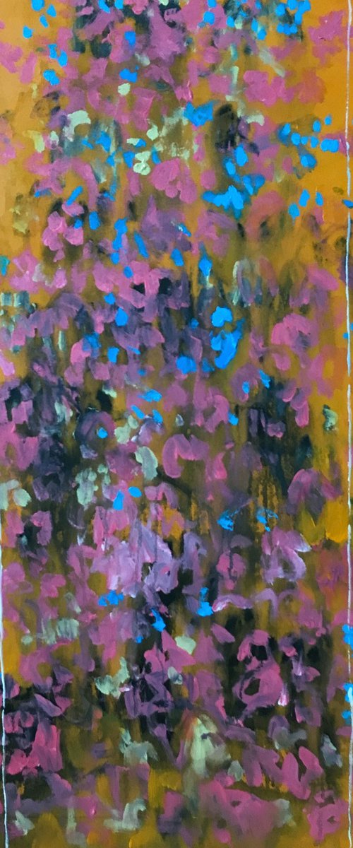 Abstract Flowers by Gela MIKAVA