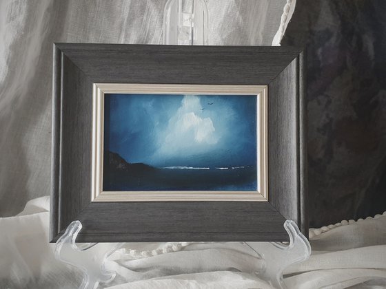 Moonstone Series - Mull, abstract seascape