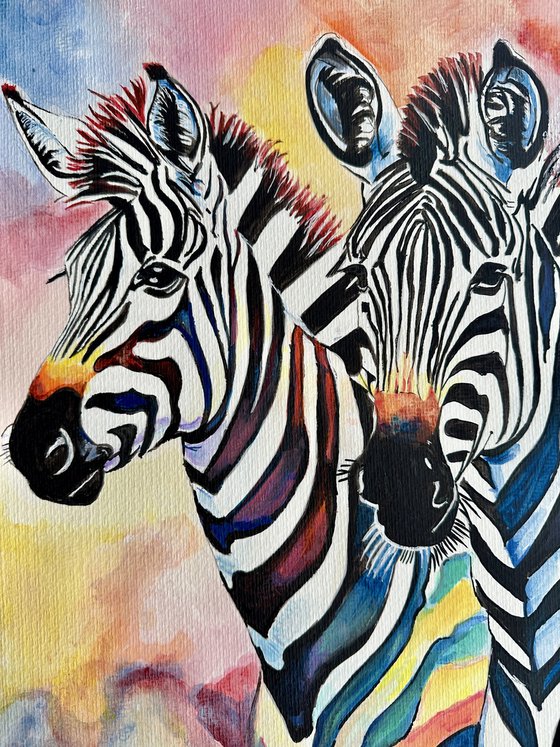 Joyful Zebras