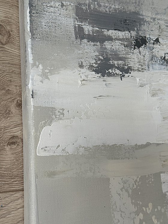 Light Grey, Beige and White