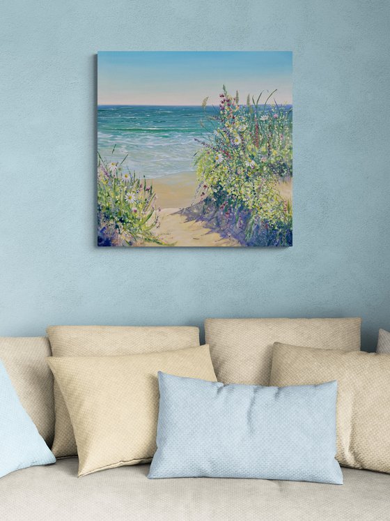 View from the dunes
