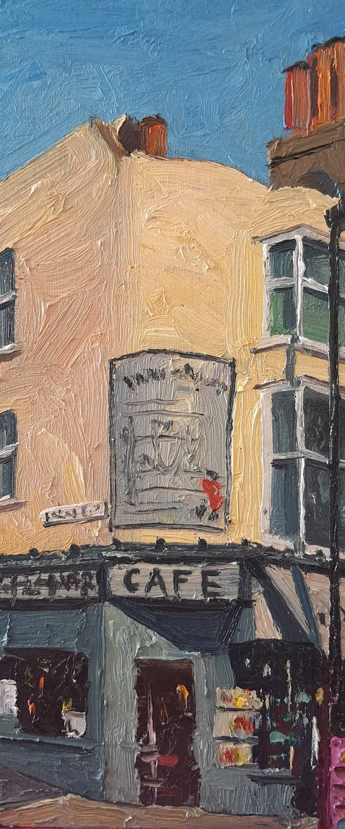 Brighton The Bystander coffee shop by Roberto Ponte