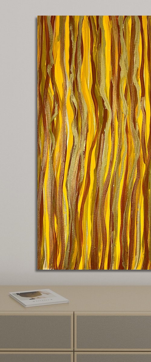 Hand-painted Yellow Gold by Exclusive Arts