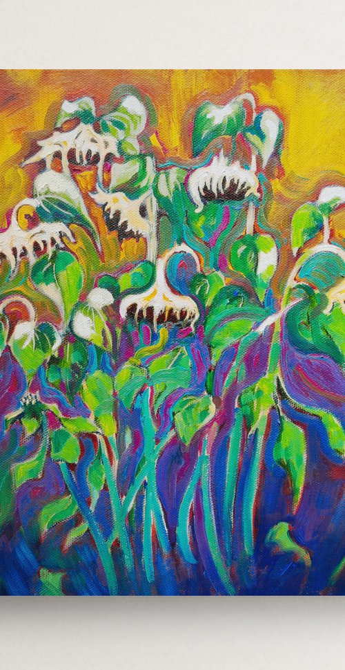 Sunflower Sunrise by Mary Kemp