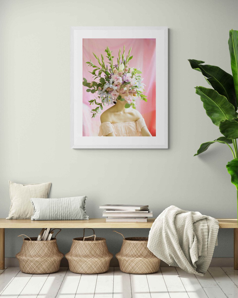 Photorealistic Portrait Photograph By Ziesook You, 21 X 28", Scent Of Broq-Pa 04012020, Original Artwork