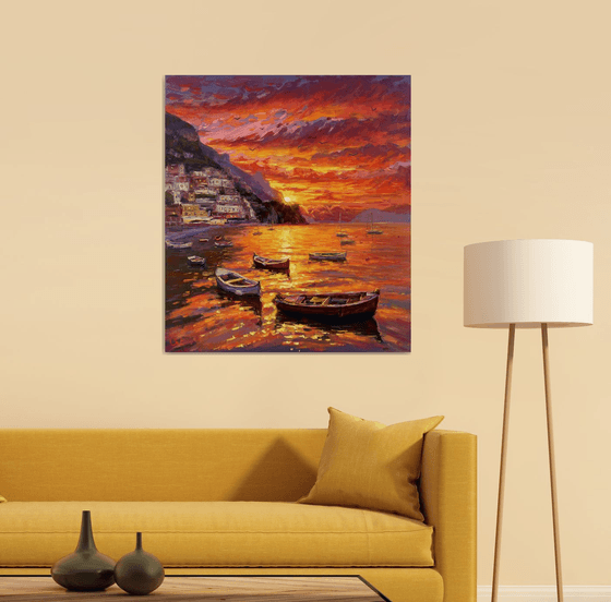 "Evening Magic of Amalfi"