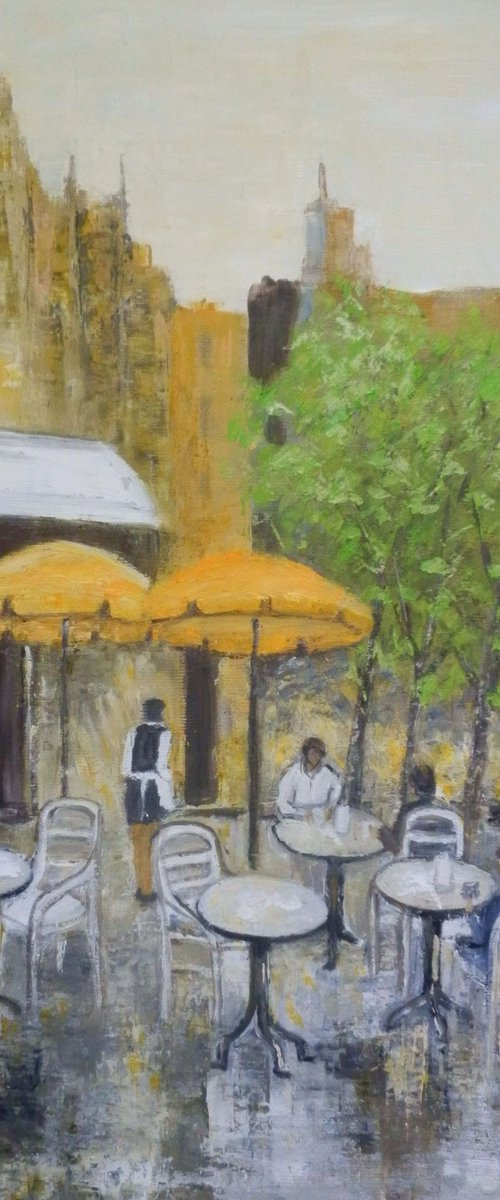 A caffee at Rome by Maria Karalyos