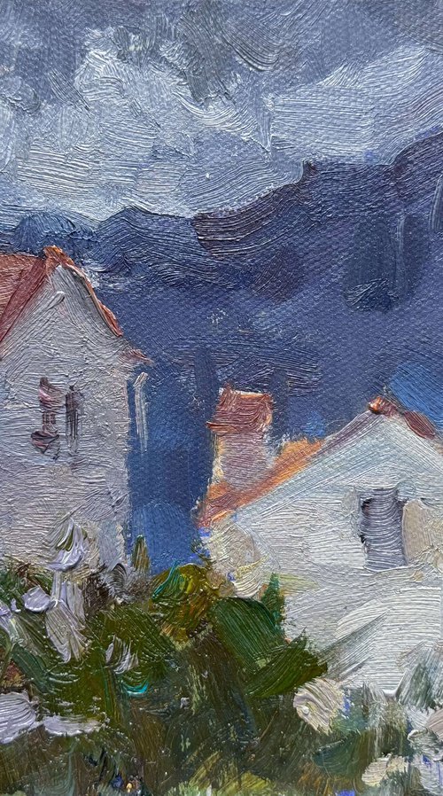 Old Stone Houses by Nataliia Nosyk