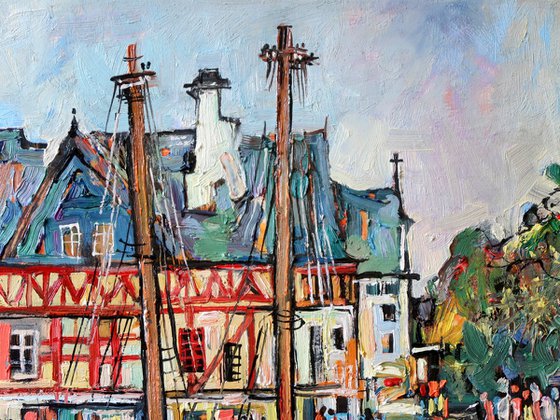 Auray. Brittany.