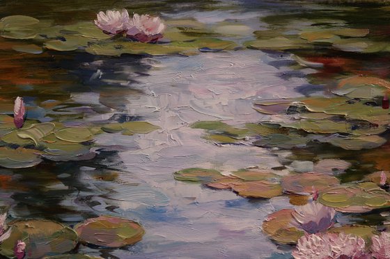 "Pink Lilies"