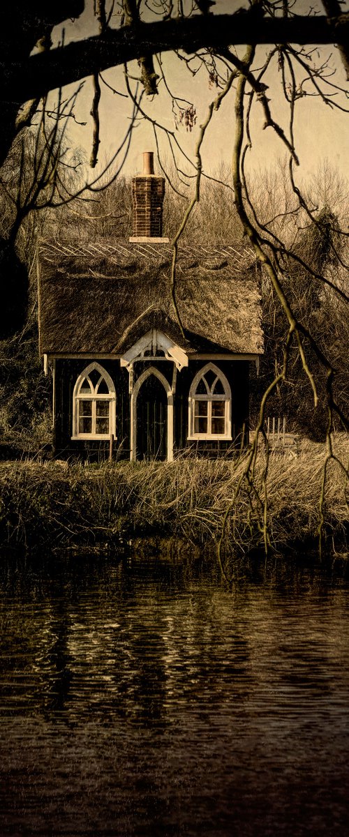 Cottage by the River by Martin  Fry