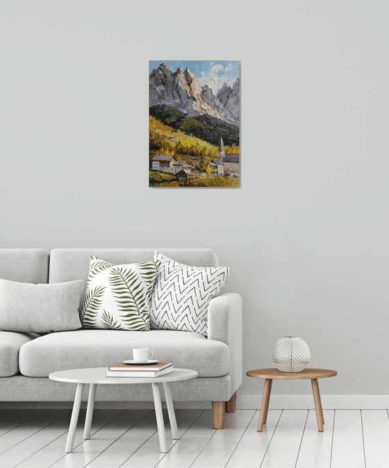 Sunlit Dolomites