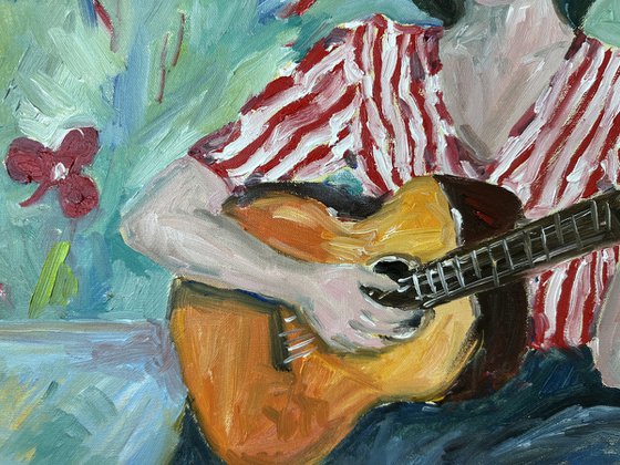 Woman with a Guitar