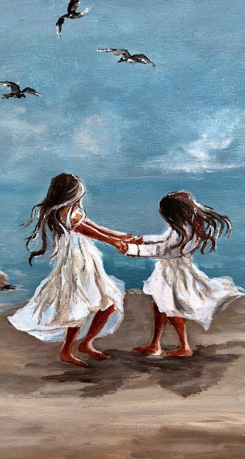 Dancing by the sea by Inna Montano