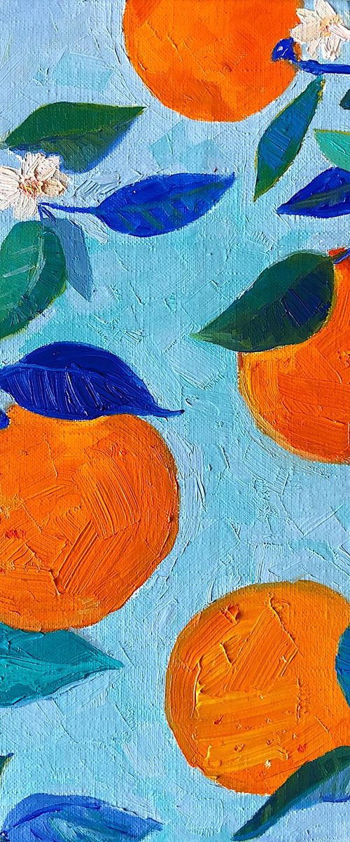 Orange tree by Anastasia Mazur-Skrobova