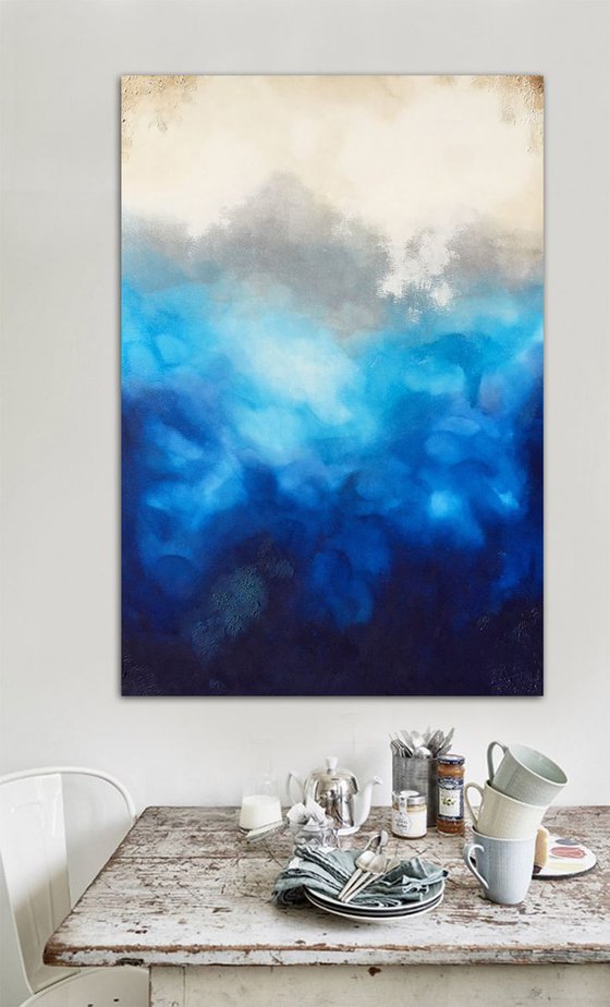 new blues (120 x 80 cm)