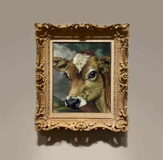 Portrait of a Calf