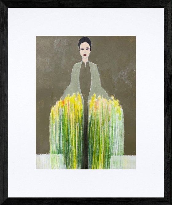 Girl with a Bouquet