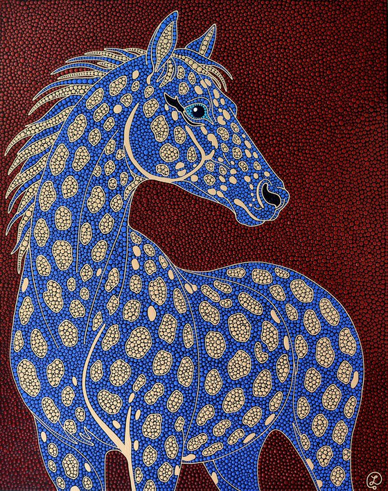 Cobalt Horse