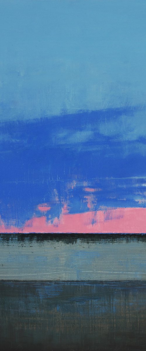 Delight 30x30" 76x76cm Contemporary Art by Bo Kravchenko by Bo Kravchenko