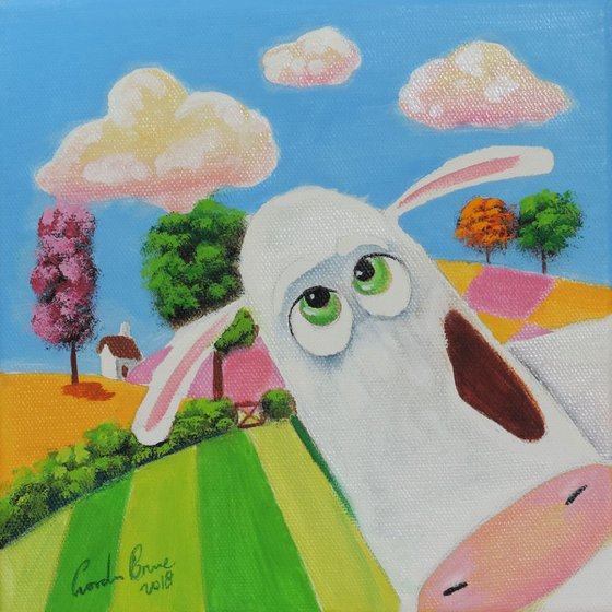 Happy cow