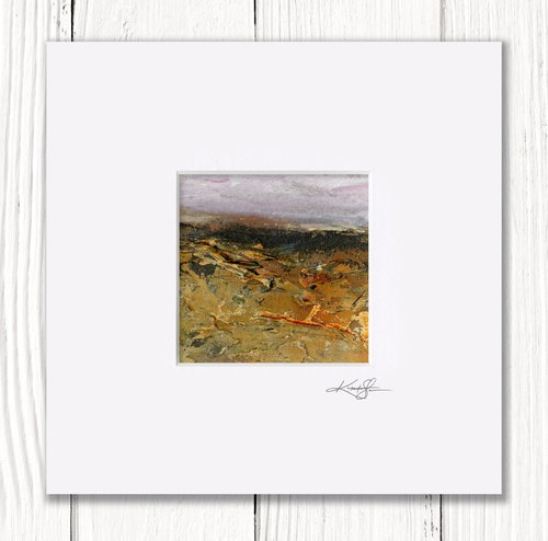 Mystical Land 436 - Textural Landscape Painting by Kathy Morton Stanion by Kathy Morton Stanion